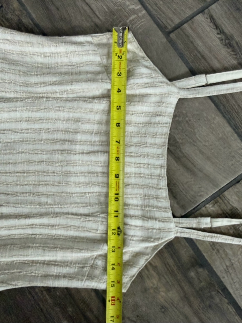 Nomad the Label Linen Blend Midi Dress Stripe - Picture 12 of 12